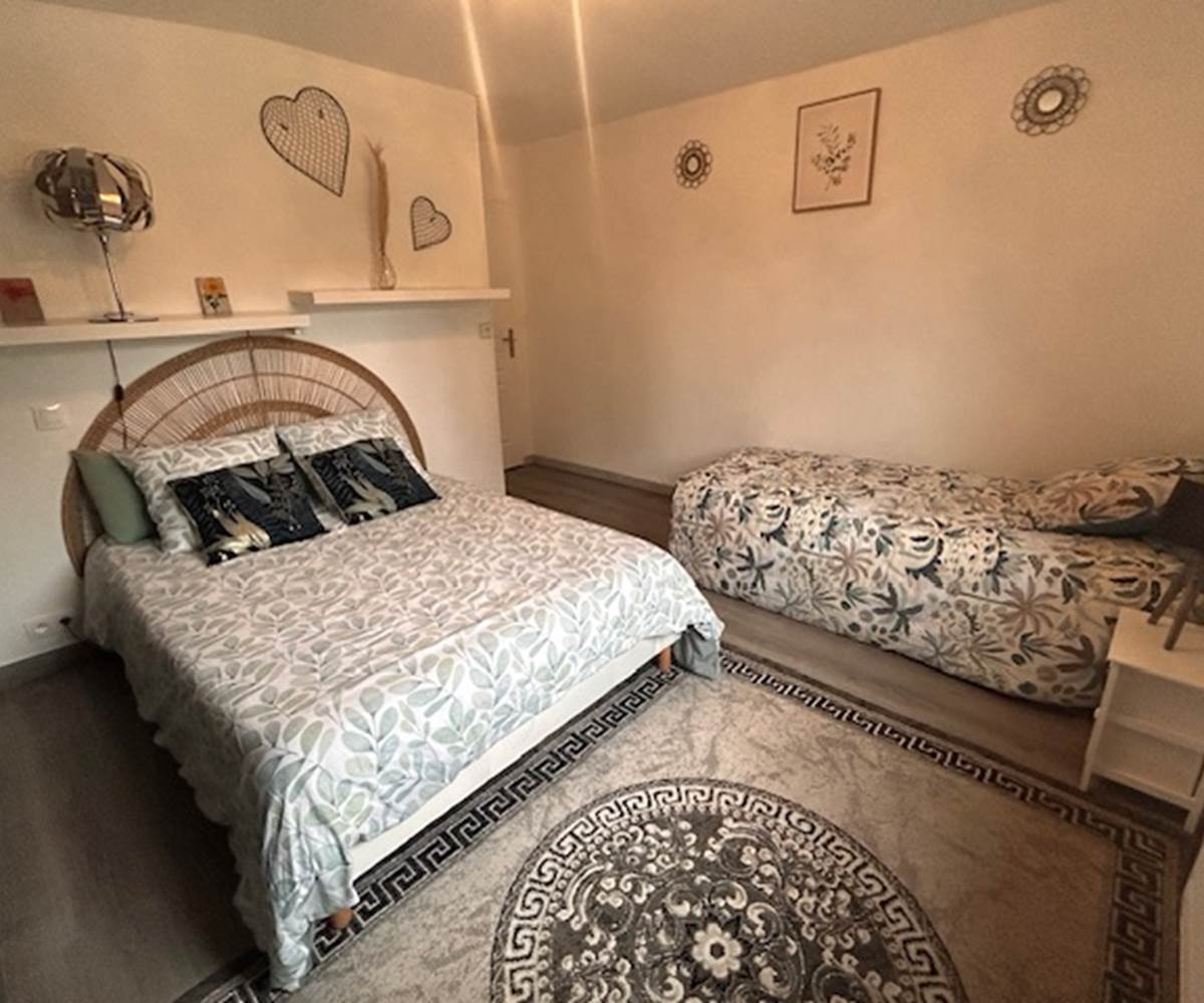 CH 2 RDC 1 lit 140x190 et 1 lit simple 90x200