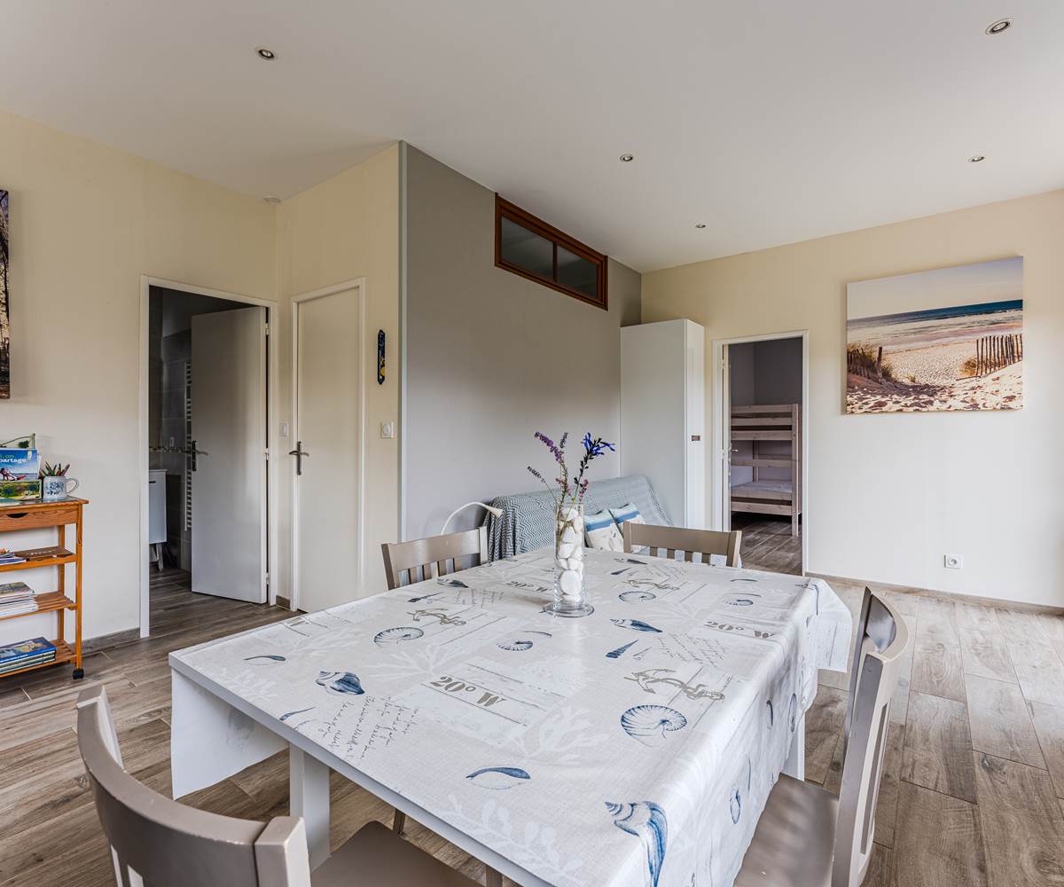 Cuisine - salon gîte 1