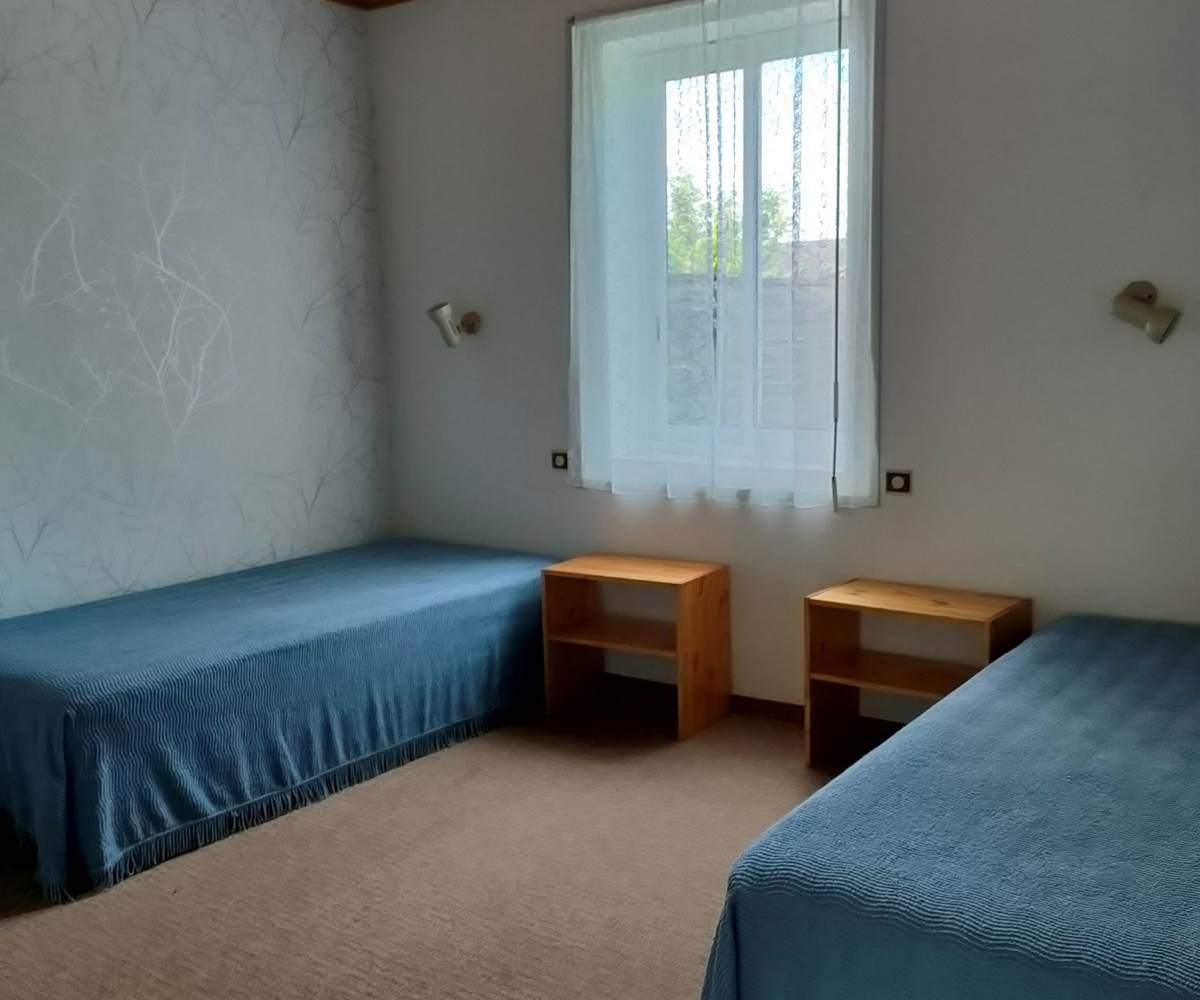 chambre 2 lits simple-maisonette
