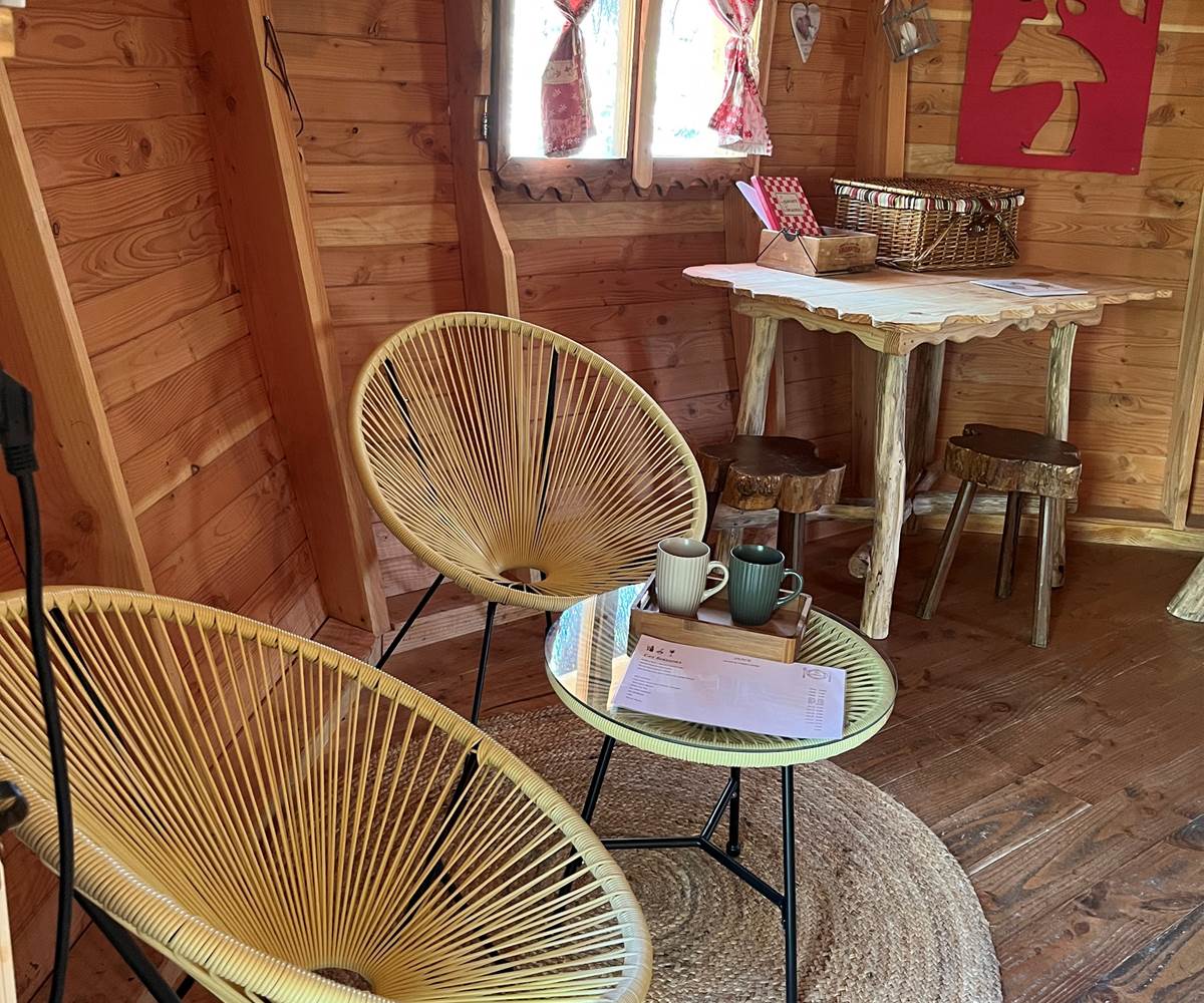 Intérieur Cabane