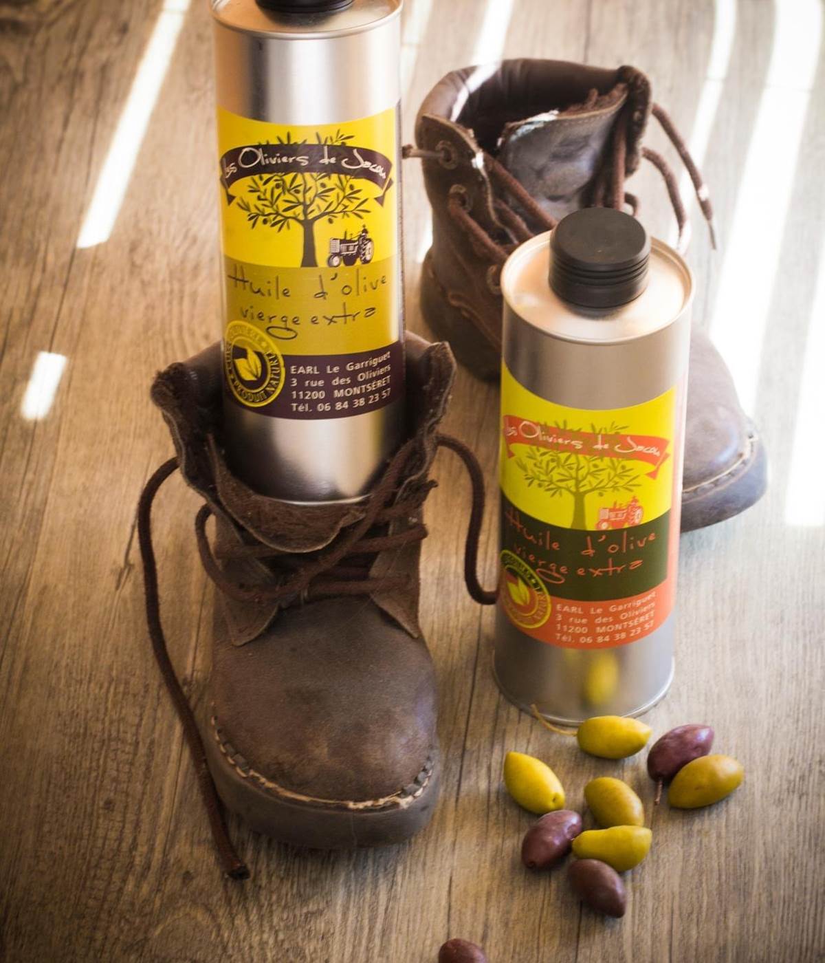 Notre huile d'olive avec 4 variétés-photo-news