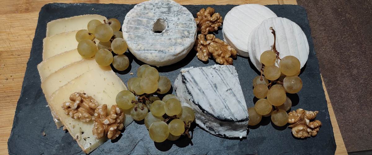 Domaine les Garrigues Plateau de fromages