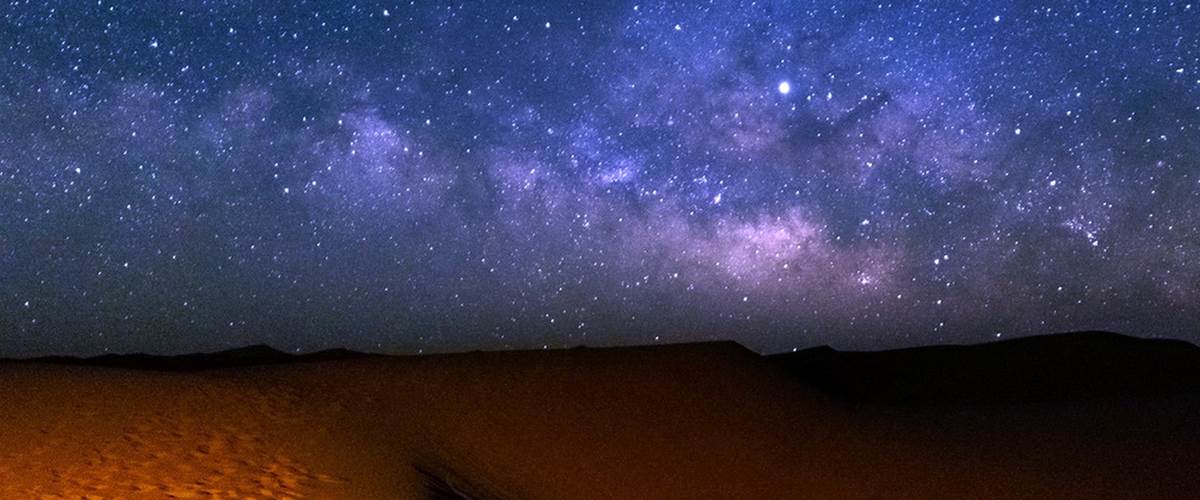 La nuit magique dans les dunes