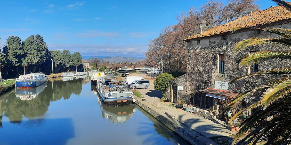 Se balader le long du canal du Midi