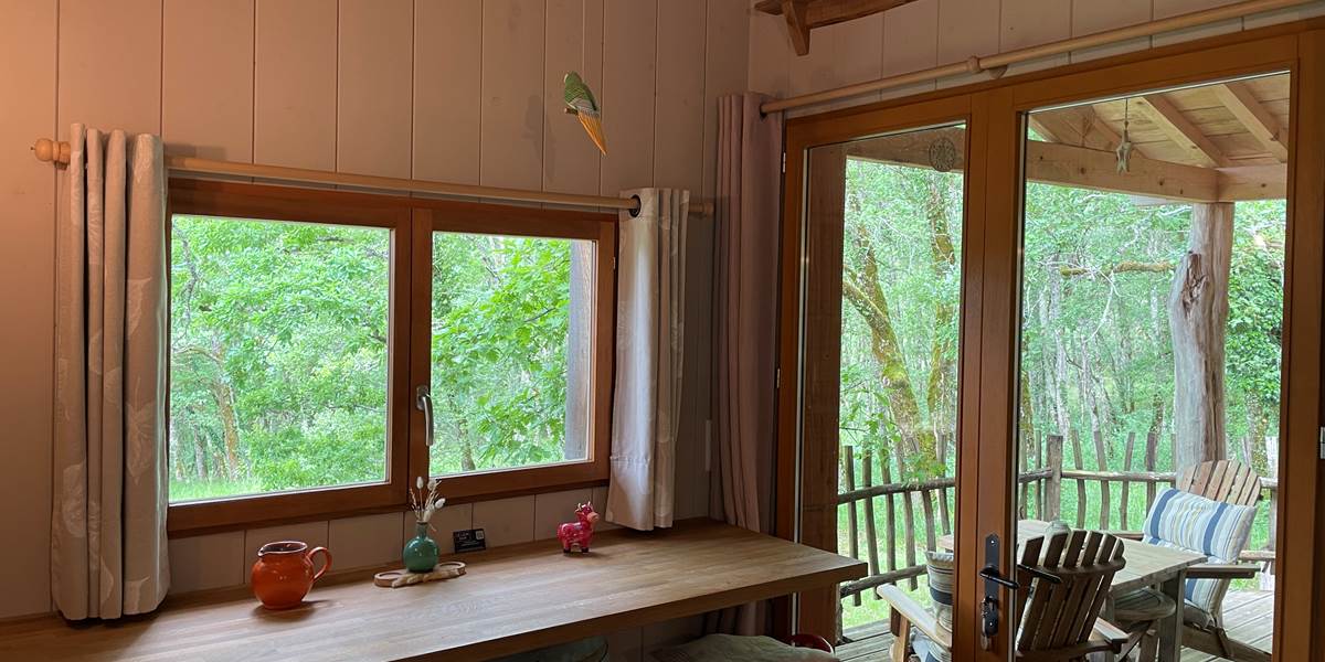 Entrée & Table - Cabane MELEZE