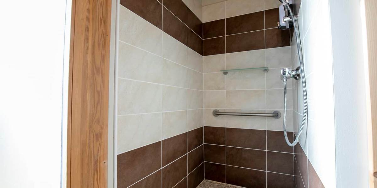Douche à l'italienne