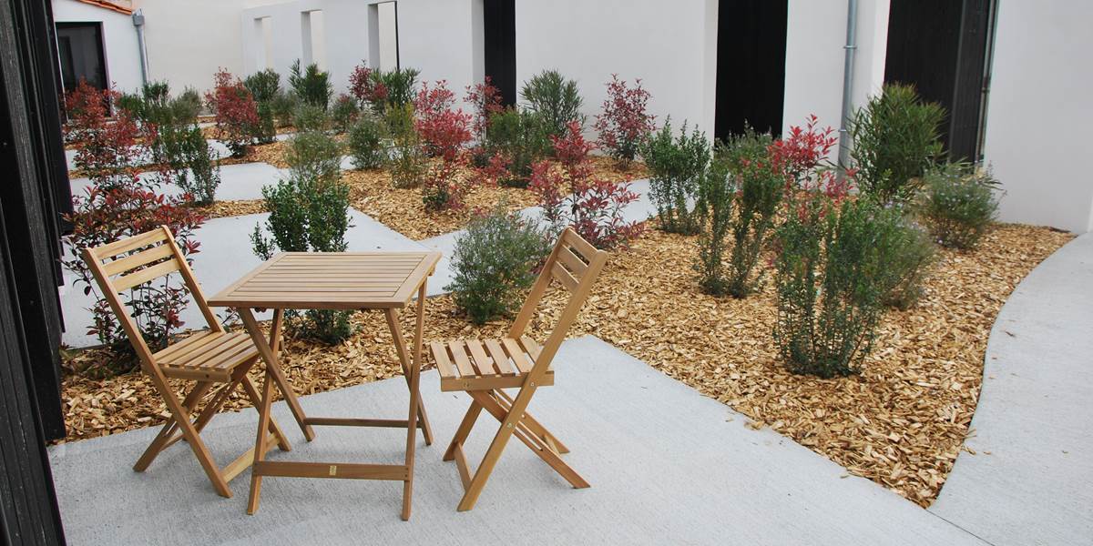 la terrasse privative
