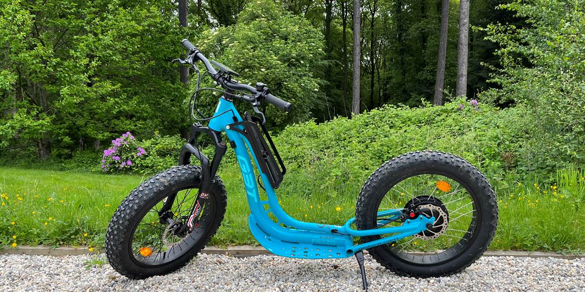 Trottinette électrique tout terrain mono moteur