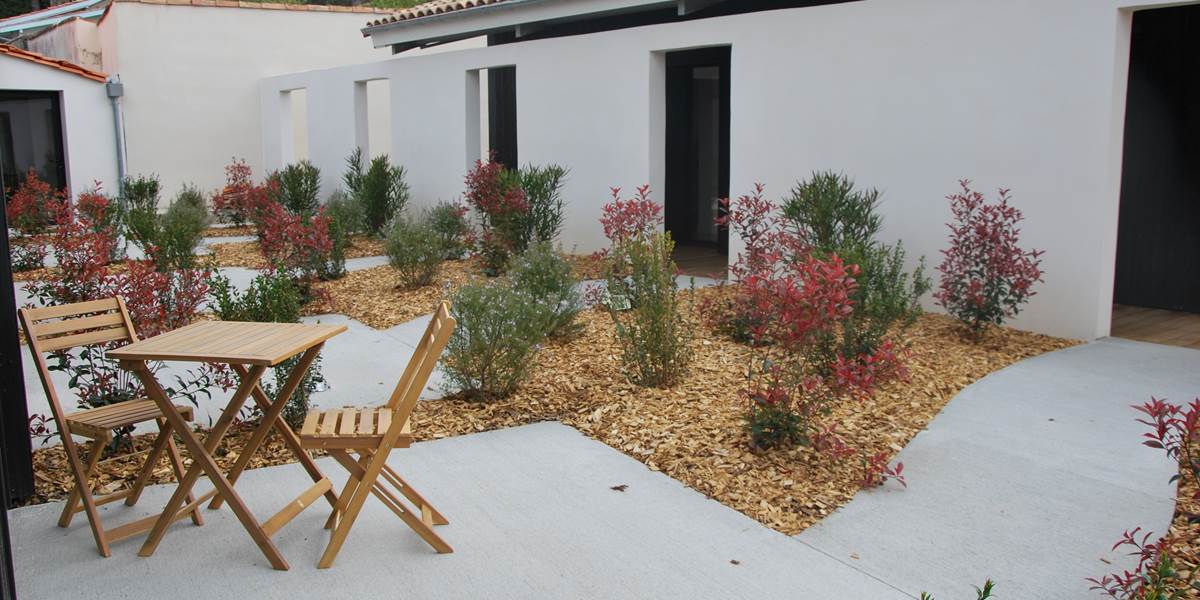 la terrasse privative