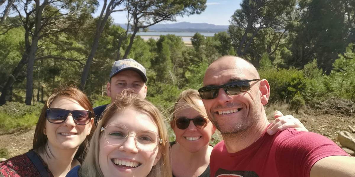 le Coq du Nord -Mailhac part en balade en famille