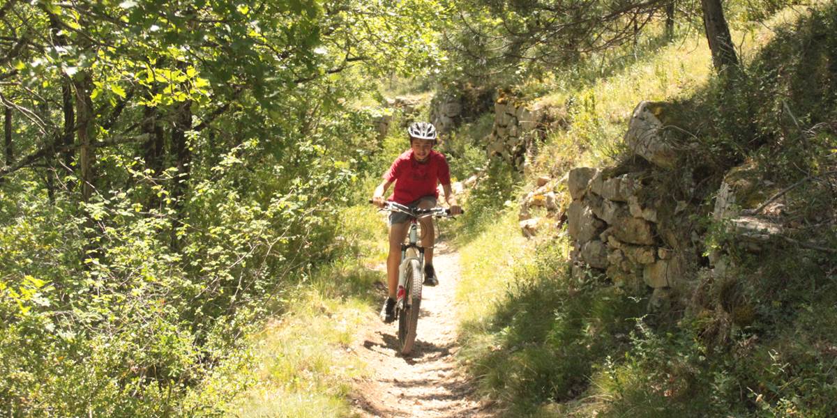Les Chalets de la Margeride: De bonnes balades à VTT