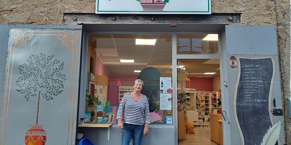 Sylvie vous accueille à l'épicerie