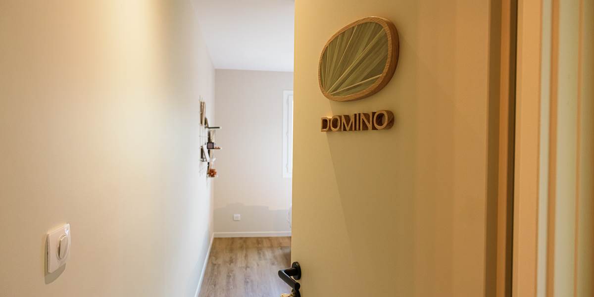 Entrée de la chambre Domino