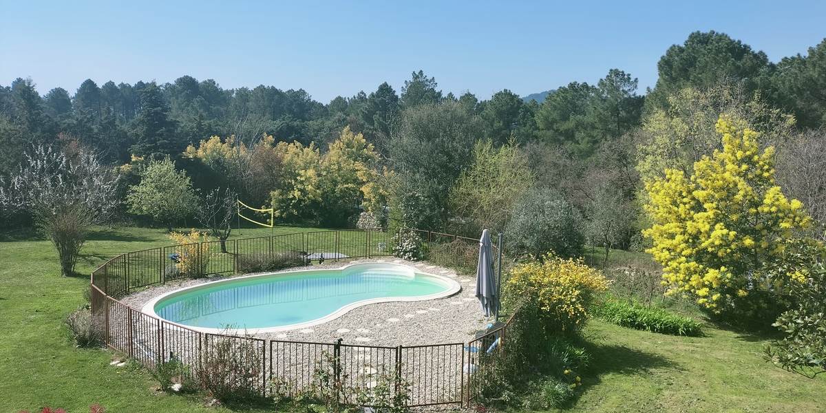 gîte Ombre bleue, ombre bleue du figuier gîtes et chambres d'hôtes avec piscine Ardèche