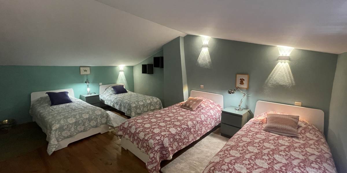 CHAMBRE DORTOIR AQUA-ROSE vue ensemble MF