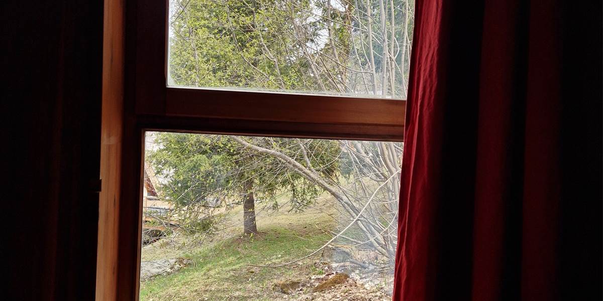 VUE DE LA CHAMBRE