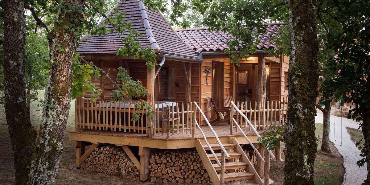 Vue Extérieure - Cabane MELEZE