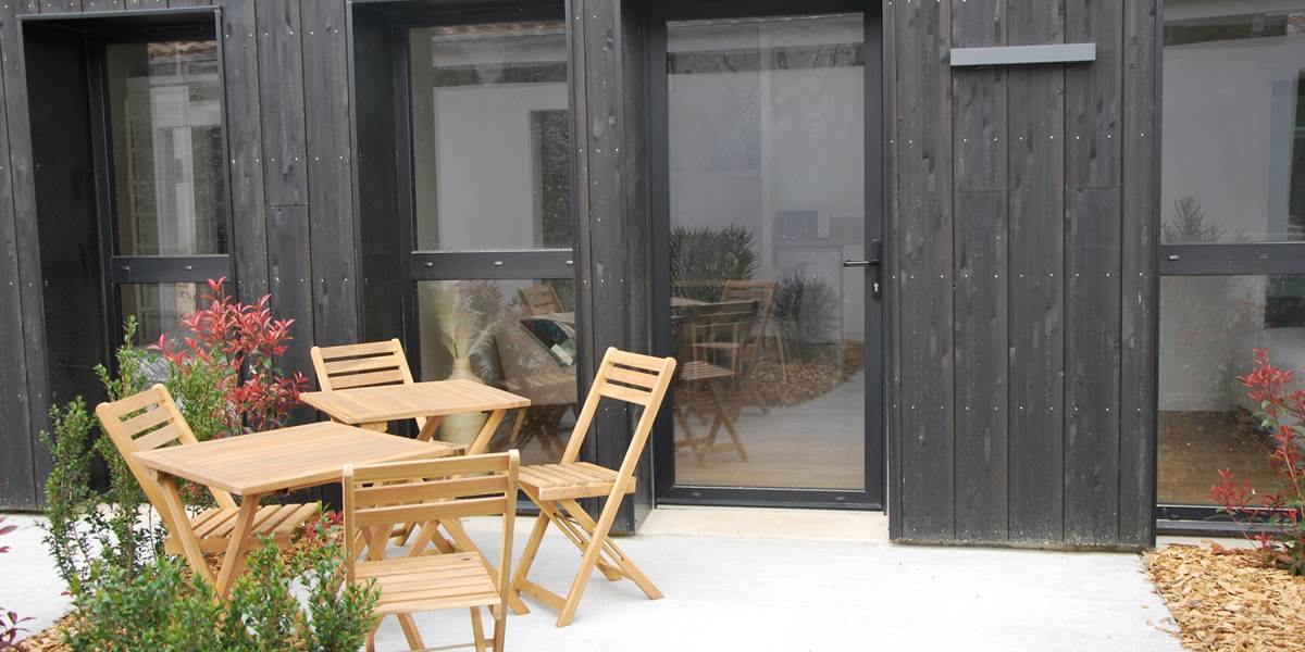 la terrasse privative
