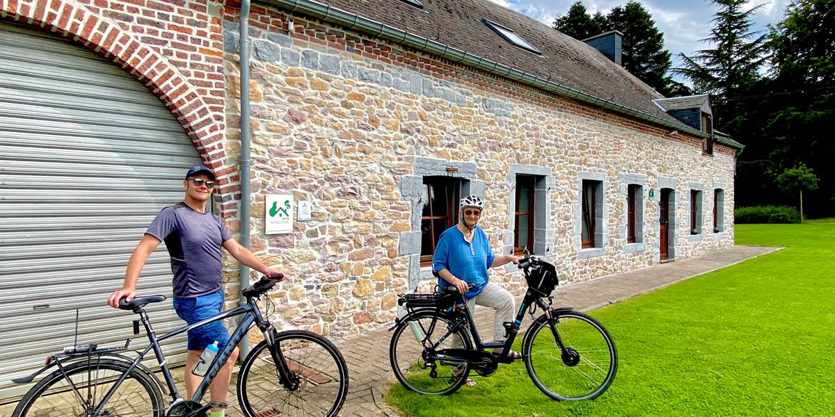 Bienvenue vélo- La demoiselle ô bois