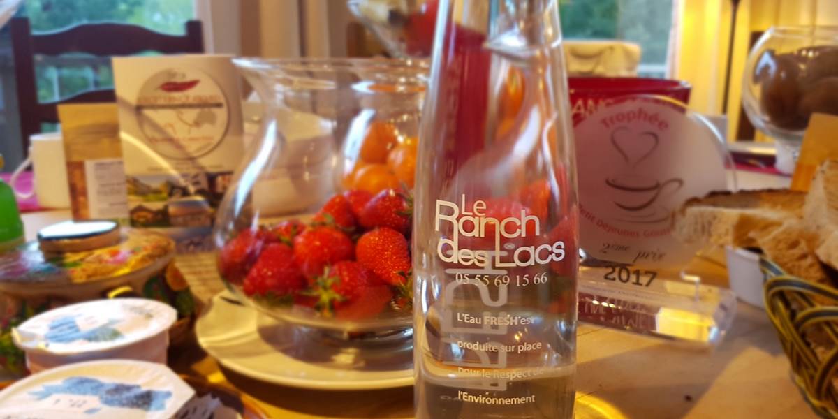eau d'ici Nordacq Fresh eco-responsable au brunch/petit déjeuner gourmand du Ranc des Lacs