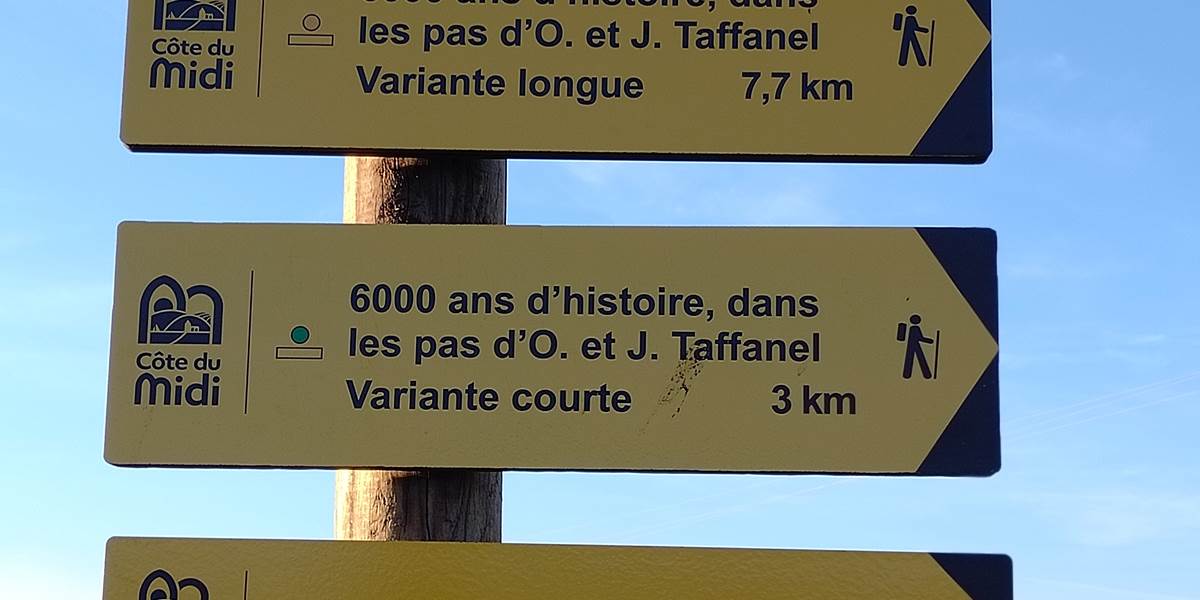 Sentier randonnée de Mailhac