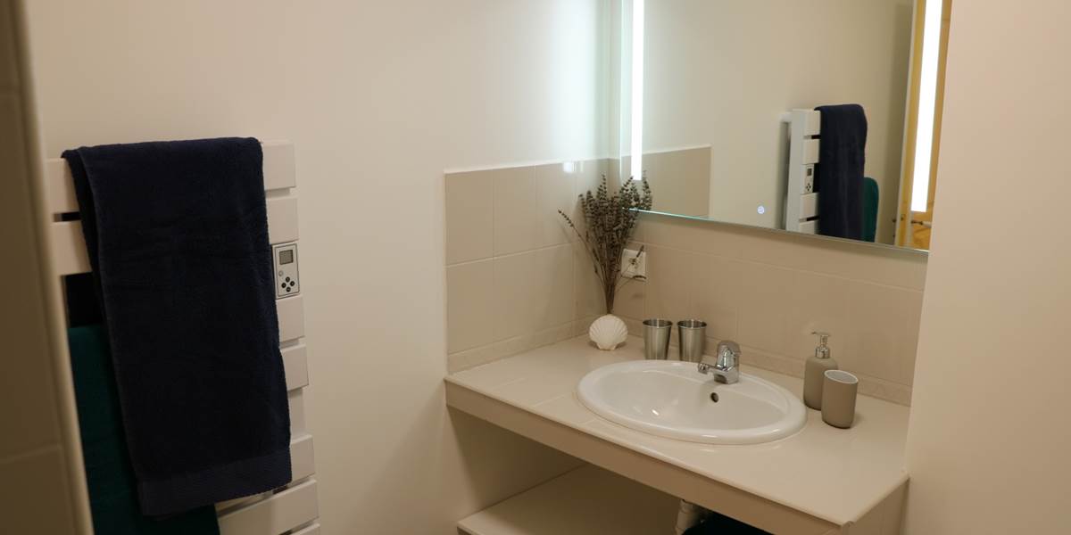 Salle de bain chambre d'hôte Compostelle