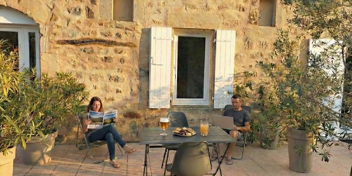 ombrebleuedufiguier-chambre-figue-terrasse-privative - Grande