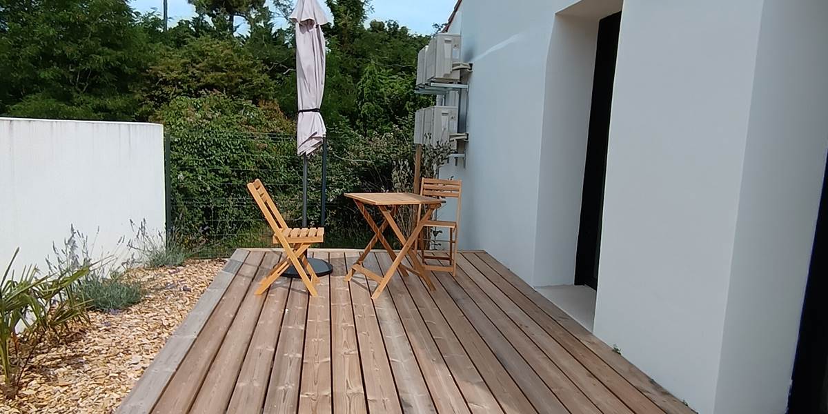 La terrasse privative