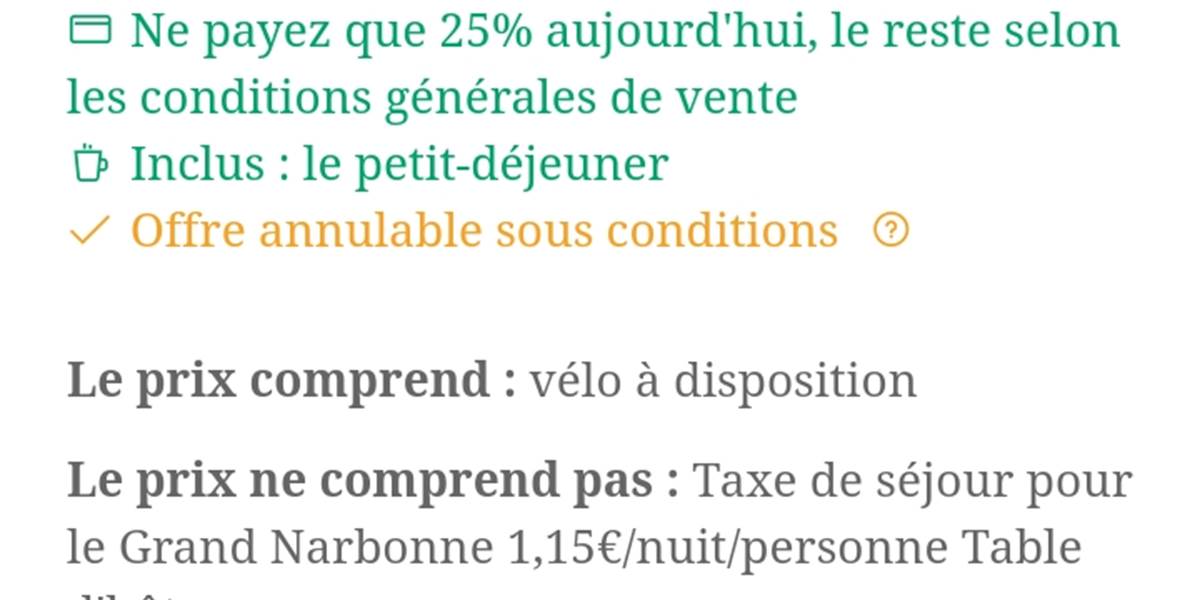 Tarif sur le site internet www.lecoqdunordmailhac.fr