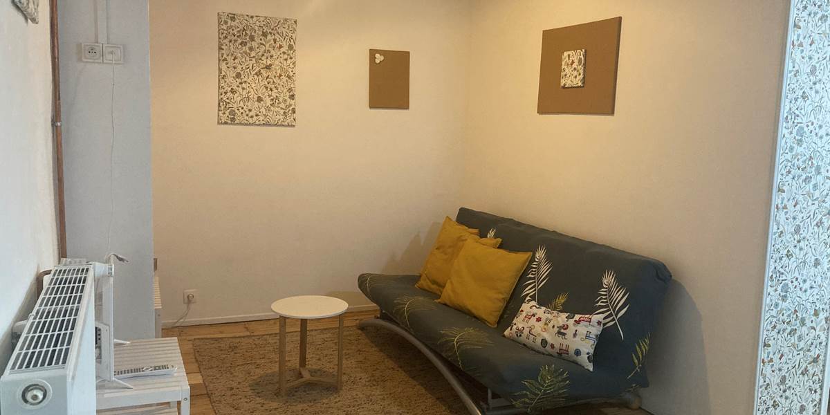 Chambre Suzanne coin salon ou couchages supplémentaires
