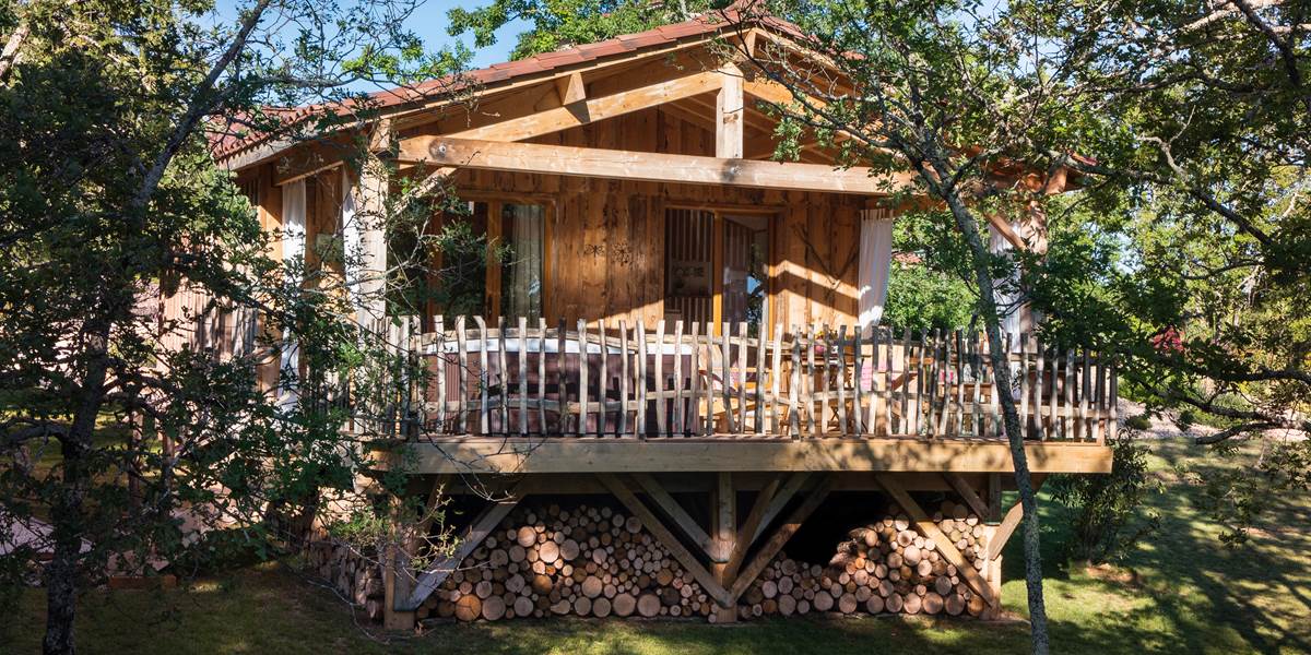 Vue Extérieure - Cabane EPICEA