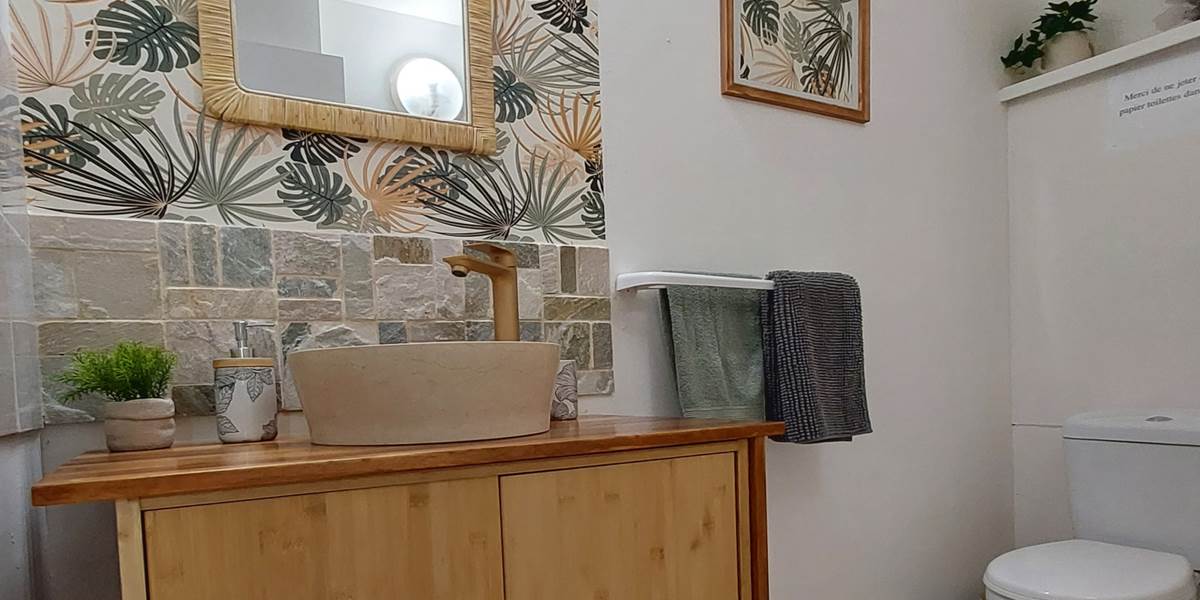 Flamboyant salle de bain