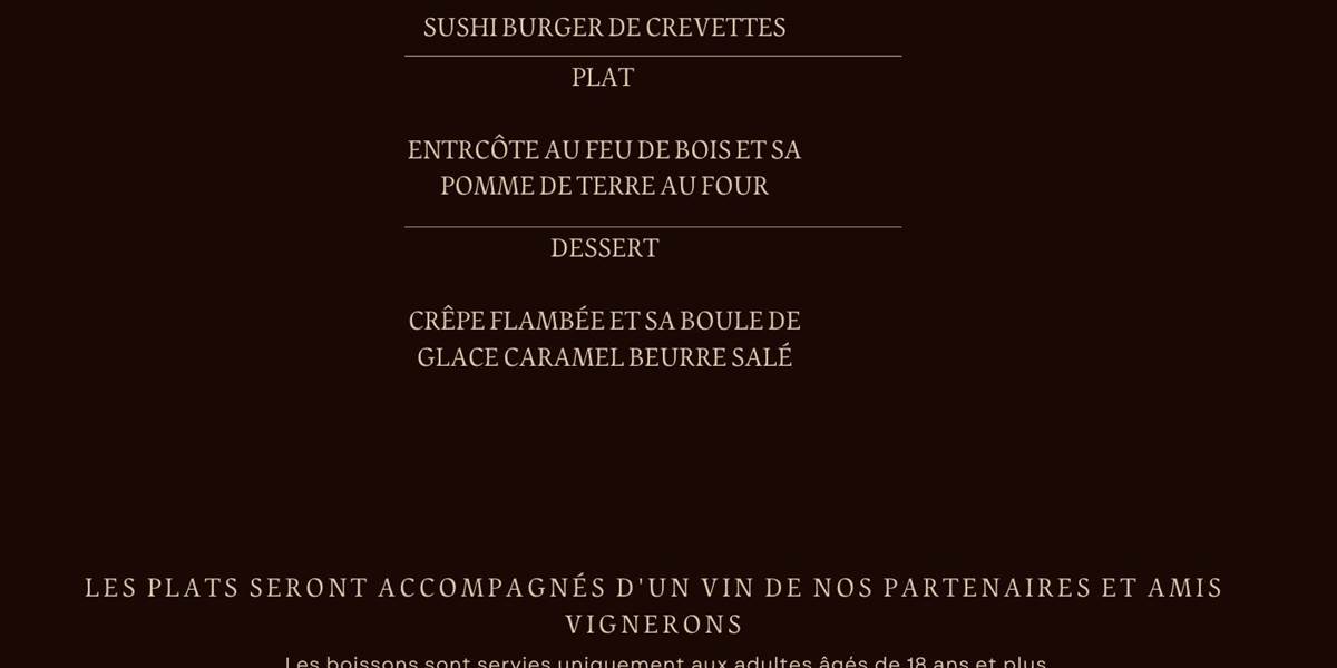 Table d'hôtes du 11 février 2023