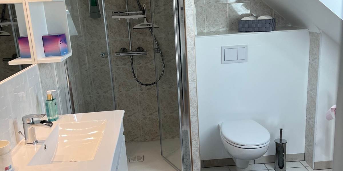 salle de bain vue sur terrasse 2