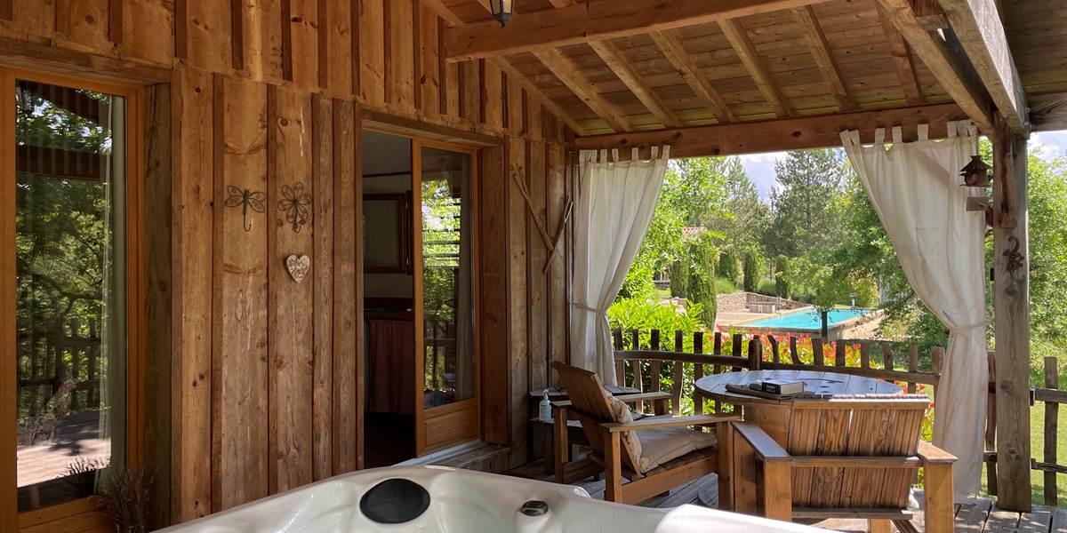 Terrasse 2025 & Spa & Piscine - Cabane EPICEA