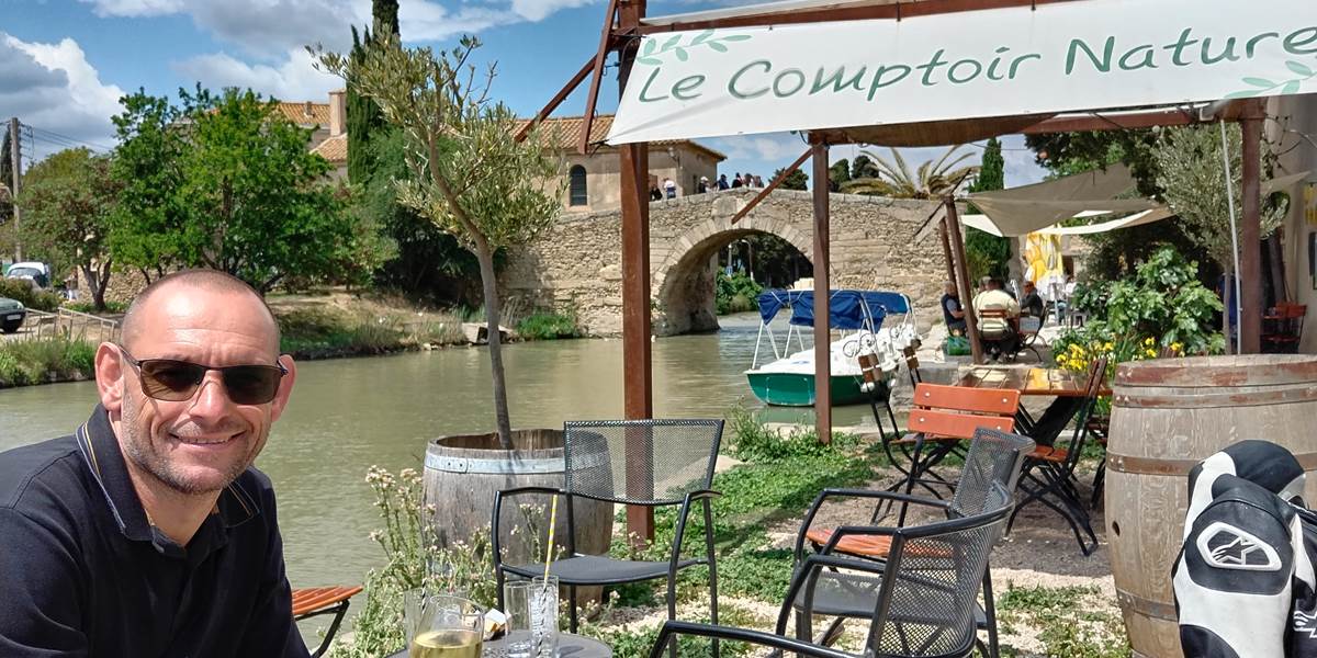 une petite pause à Le Somail