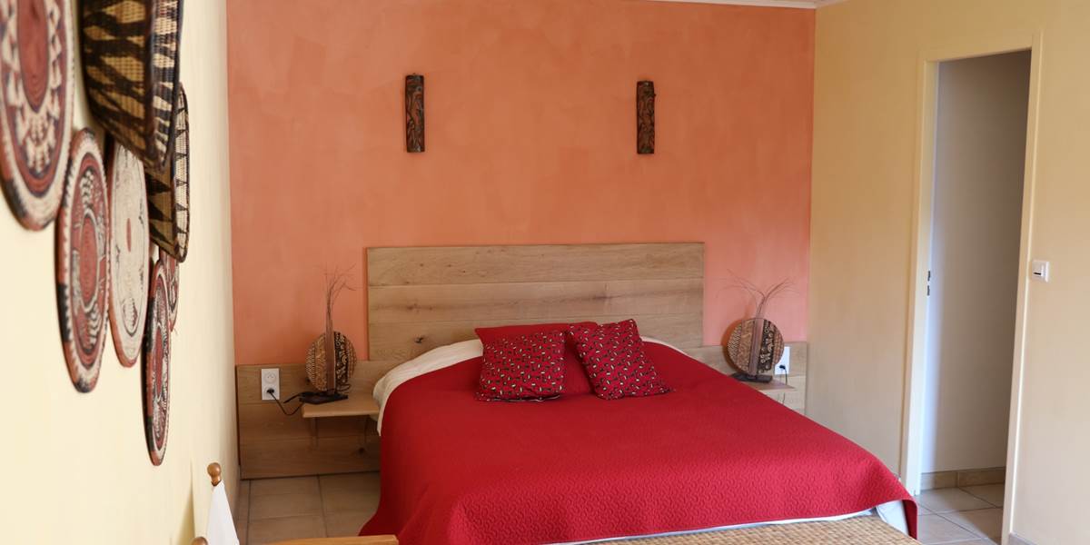 Chambre double Diège - Grand gite proche Figeac