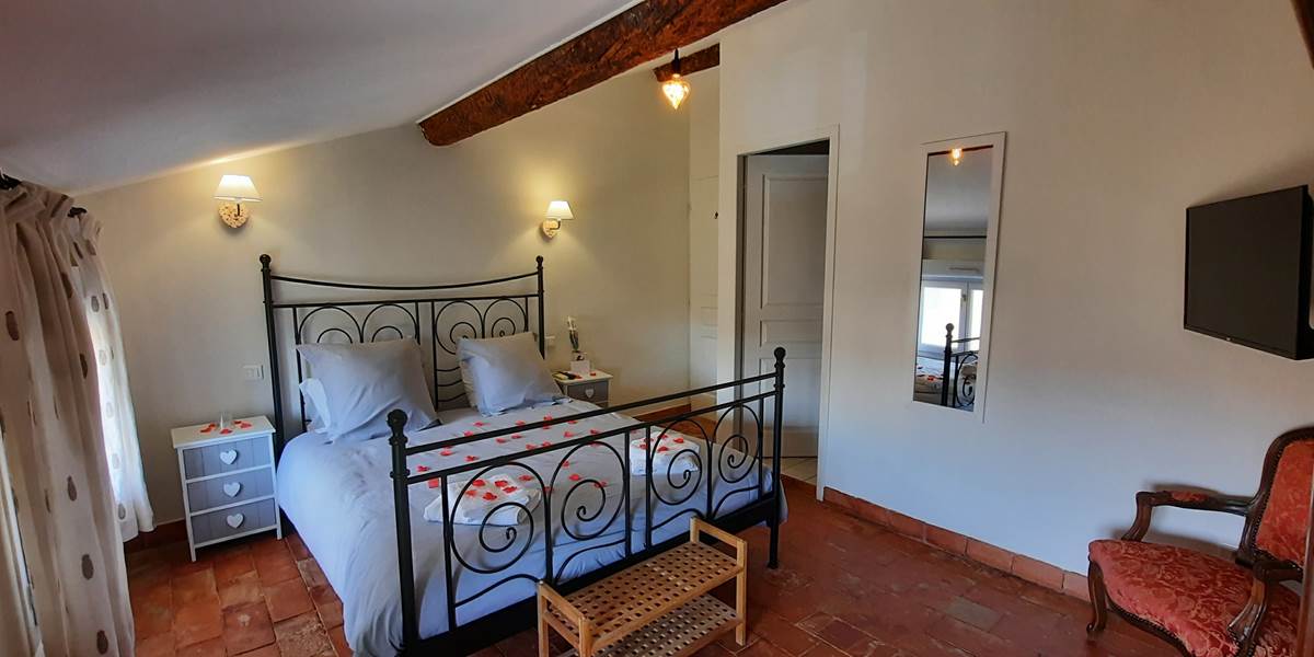 Nos chambres d'hôtes en mode Saint-Valentin