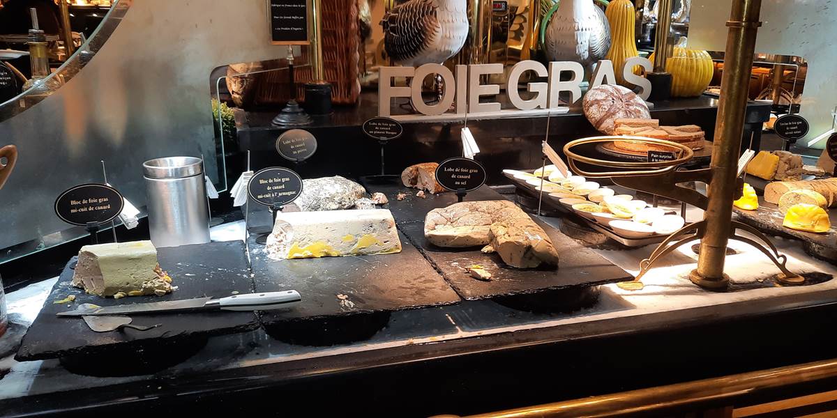 Foie gras restaurant "Les Grands Buffets" de Narbonne