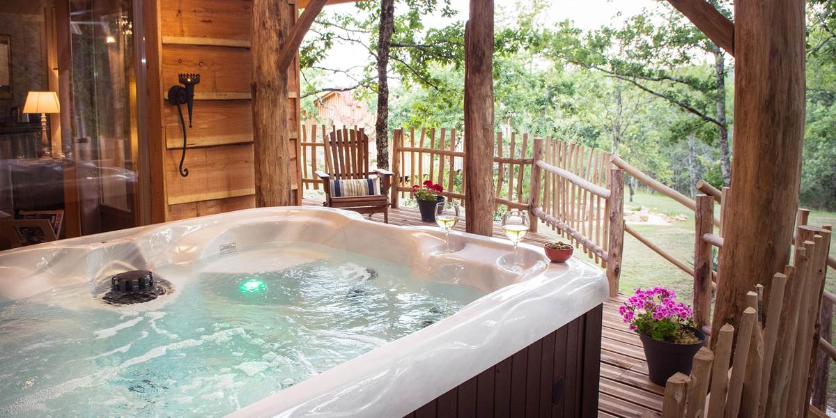 Spa Privatif 35° - Cabane MELEZE