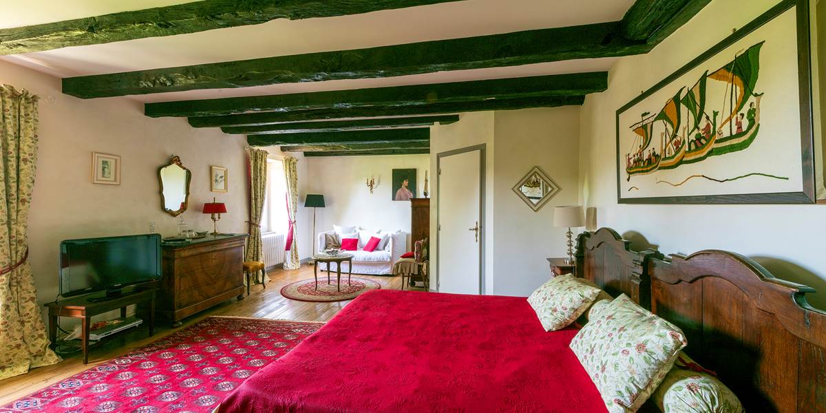 LE CLOS D'ALBRAY la chambre elisabeth  05 22-041