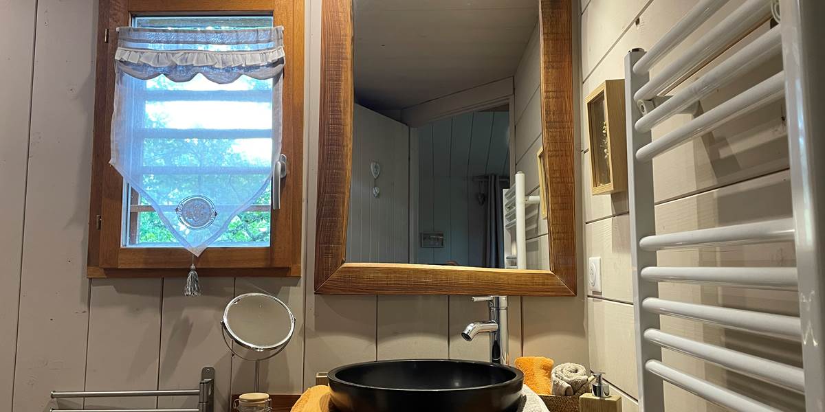 Salle d'eau - Cabane MELEZE