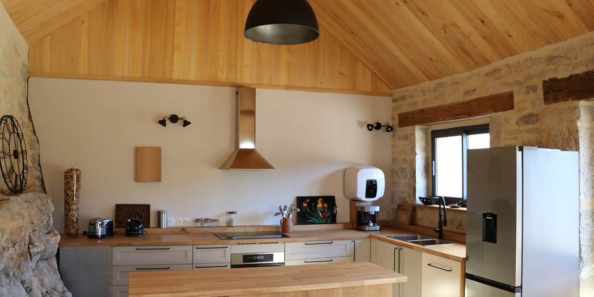 Cuisine grand gite proche Figeac