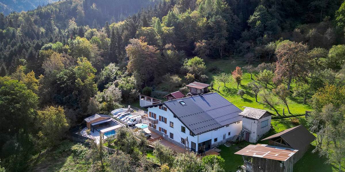 vue du gîte %22La Flémingîte%22