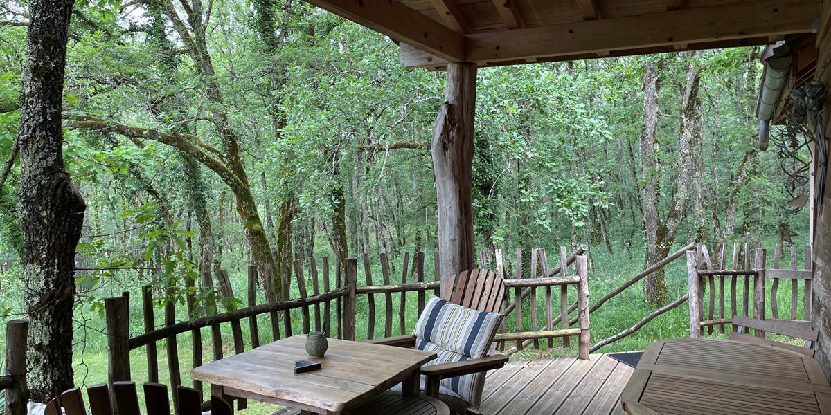 Terrasse - Cabane MELEZE