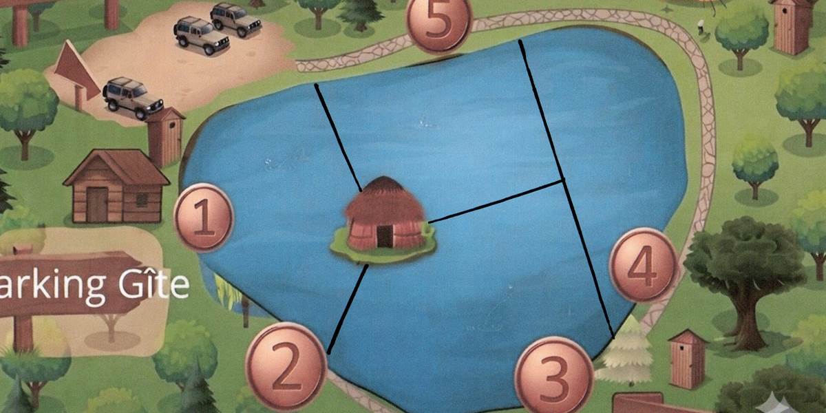 Plan Poste de Pêche Uniquement de Juillet a Septembre