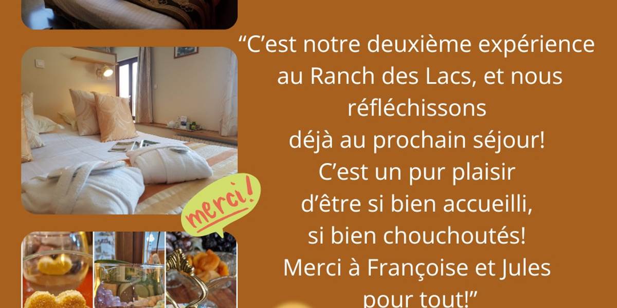 Soirée et Nuit Cocoon au Ranch des Lacs avril 2025