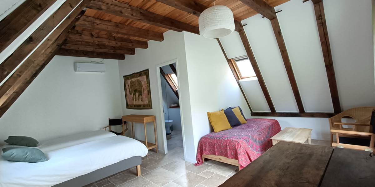 Chambre d'hôtes familiale 2 à 4 personnes grand gite