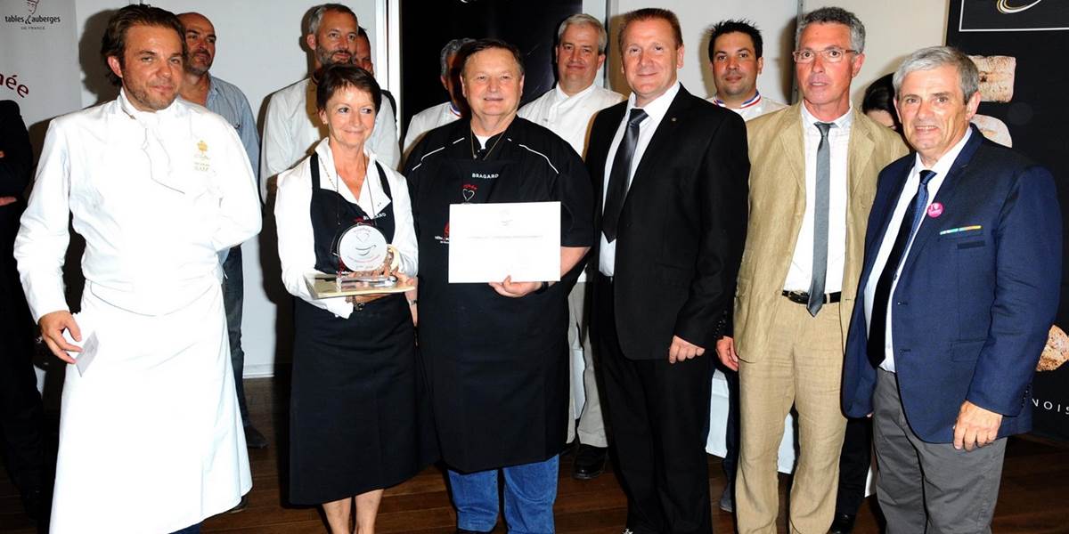 Jules et Françoise Lahaye Trophée du Petit Déjeuner Gourmand Paris juin 2017 Photo de LN Photographers 2ème prix