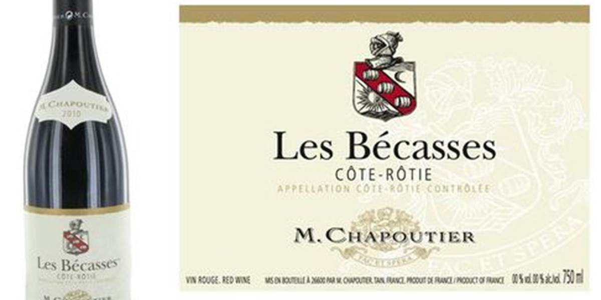 Côte-Rôtie_Les_Bécasses_M_Chapoutier Cave du Ranch des Lacs 75 cl 52 € 2013-2015-2016